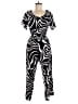 Kindred Graphic Black Jumpsuit Size M - photo 1