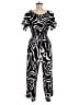 Kindred Graphic Black Jumpsuit Size M - photo 2