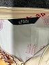 Elf Sack Print Ivory Long Sleeve Blouse Size M - photo 7