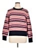 J.Crew Print Pink Pullover Sweater Size XL - photo 1