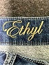 Ethyl Blue Denim Shorts Size 10 - photo 3