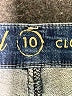 Ethyl Blue Denim Shorts Size 10 - photo 4