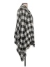 Mudd 100% Rayon Checkered-gingham Gray Cardigan Size L - photo 4