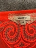 isato 100% Viscose Orange Short Sleeve Blouse Size XS - photo 7