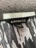 Express 100% Polyester Print Gray Casual Dress Size XS - photo 7