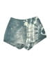 Unsubscribed 100% Cotton Tie-dye Teal Shorts Size XS - photo 1
