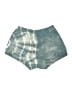 Unsubscribed 100% Cotton Tie-dye Teal Shorts Size XS - photo 2