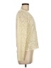 Emma James 100% Polyester Ivory Long Sleeve Top Size M - photo 4