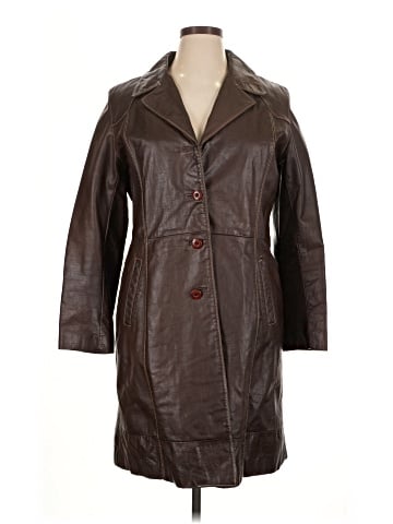 Wilsons Leather Trenchcoat (view 1)