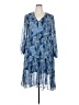 Joie 100% Polyester Paisley Blue Casual Dress Size XXL - photo 1