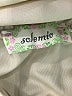 Solemio 100% Polyester Color Block Green Casual Dress Size S - photo 7