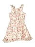 Special Occasions 100% Polyester Floral Ivory Dress Size 8 - photo 1