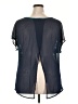 Ambiance Apparel 100% Rayon Teal Short Sleeve Top Size 3X - photo 2