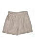 Bless Solid Tan Khaki Shorts Size 3X - photo 1