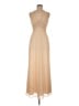 Betsy & Adam 100% Polyester Tan Gold Cocktail Dress Size 6 - photo 1