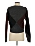Evereve Argyle Gray Brown Pullover Sweater Size XS - photo 2