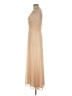 Betsy & Adam 100% Polyester Tan Gold Cocktail Dress Size 6 - photo 5
