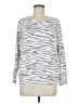 Buffalo by David Bitton Animal Print Silver Pullover Sweater Size M - photo 1