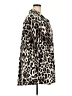 Attitudes by Renee Animal Print Silver Long Sleeve Blouse Size 5X - photo 4