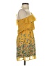 Eyelash Couture 100% Polyester Yellow Cocktail Dress Size XS - photo 4