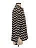 Rag & Bone 100% Polyester Chevron-herringbone Black Long Sleeve Blouse Size M - photo 4