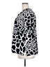 Allison Daley Animal Print Black Short Sleeve Blouse Size 3X - photo 5