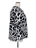 Allison Daley Animal Print Black Short Sleeve Blouse Size 3X - photo 4