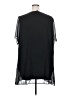 Collection 100% Polyester Solid Black Short Sleeve Blouse Size 30 - 32 - photo 2