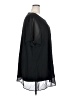 Collection 100% Polyester Solid Black Short Sleeve Blouse Size 30 - 32 - photo 4