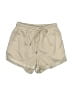 Princess Polly Solid Tan Khaki Shorts Size 2 - photo 1
