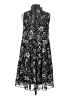 Taylor 100% Polyester Black Casual Dress Size S - photo 2