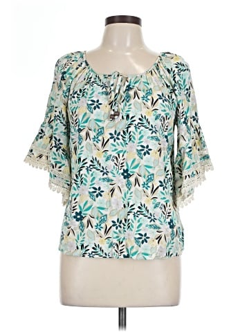 I.N. Studio Short Sleeve Blouse (view 1)