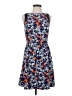 Kensie 100% Polyester Floral Blue Casual Dress Size S - photo 1