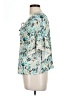 I.N. Studio Teal Short Sleeve Blouse Size L (petite) - photo 5