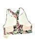 Eidon Floral Green Swimsuit Top Size L - photo 2