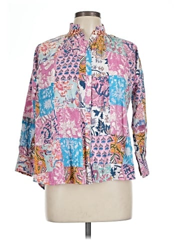 Alix of Bohemia Long Sleeve Blouse (view 1)