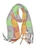 Old Navy 100% Polyester Green Orange Scarf One size - photo 1