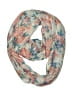 Unbranded Floral Teal Pink Scarf One size - photo 1