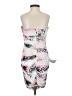 Bebe Print White Cocktail Dress Size XXS - photo 2