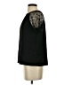 Shein 100% Polyester Black Short Sleeve Blouse Size 4 - photo 5