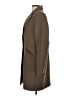 Halston Brown Wool Coat Size L - photo 5
