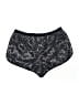 Victoria's Secret 100% Polyester Paisley Black Shorts Size S - photo 2