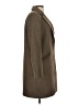 Halston Brown Wool Coat Size L - photo 4