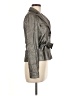 Joseph Ribkoff Metallic Silver Jacket Size 6 - photo 4