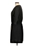 Just Fab 100% Polyester Solid Black Casual Dress Size L - photo 5