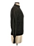 BCBGMAXAZRIA Metallic Black Turtleneck Sweater Size M - photo 4