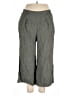 Ella Moss Gray Linen Pants Size XL - photo 1