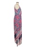 Sangria 100% Polyester Print Pink Casual Dress Size 6 - photo 4