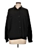 Lululemon Athletica Solid Black Long Sleeve Blouse Size 12 - photo 1