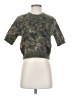 Scoop Camo Green Pullover Sweater Size S - photo 1